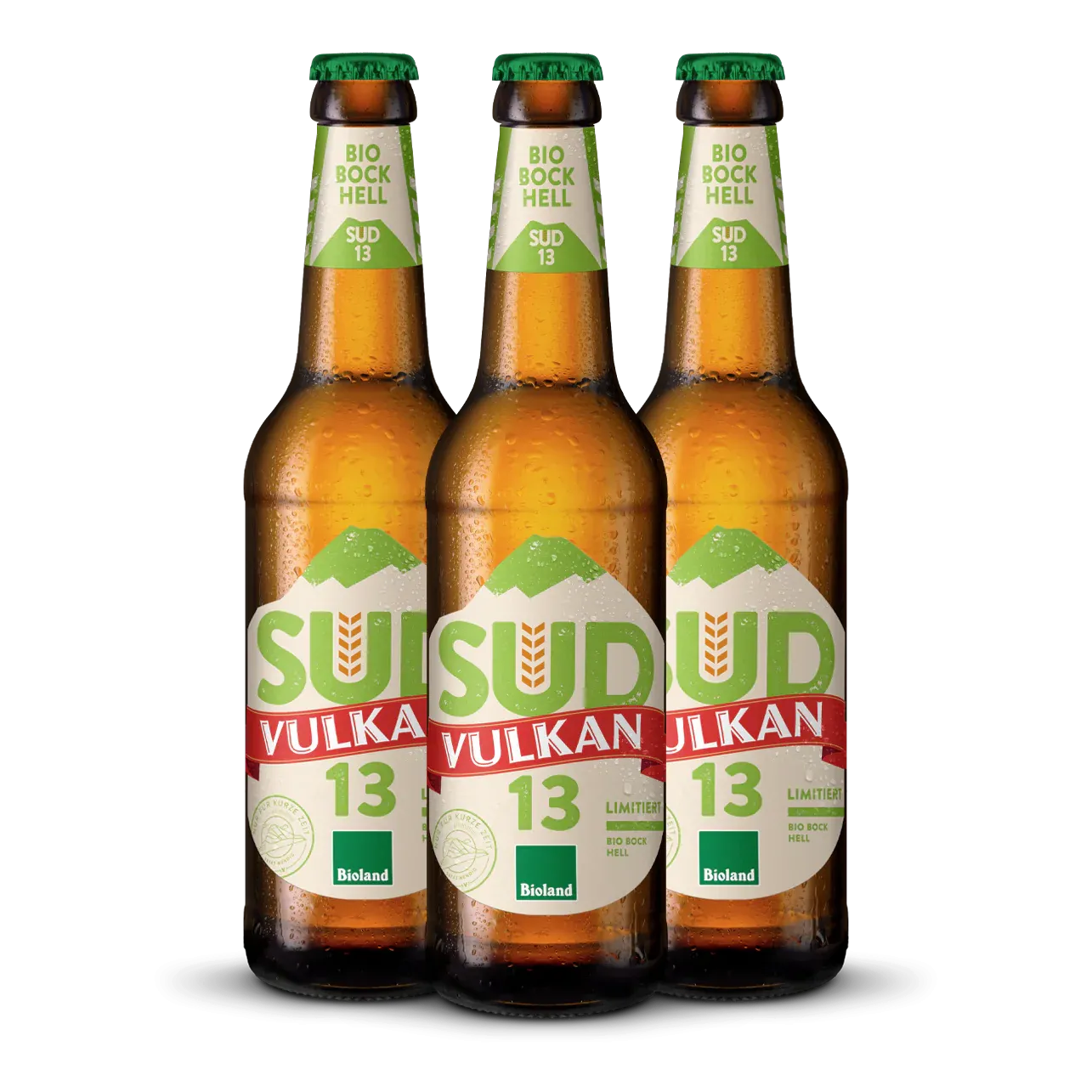 VULKAN BIO Limitiert SUD 13 Heller Bock Vorteilspaket 12×0,33l
